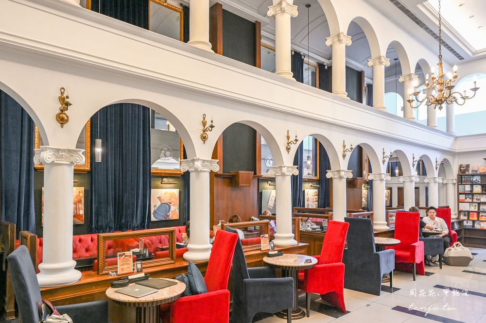 【內湖瑞光路咖啡廳】Moooon River Cafe & Books 超美歐洲教堂圖書館咖啡！不限時推薦