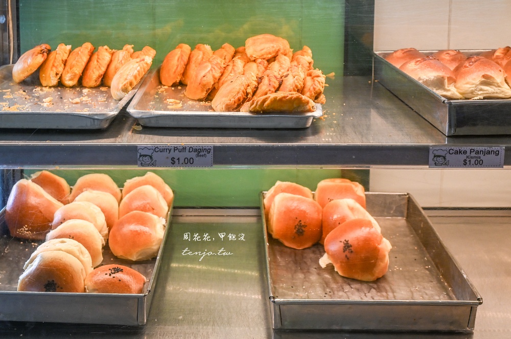 【瀛洲號】汶萊人從小吃到大超人氣早餐店！菜單推薦必點鴛鴦黃麵包、花生鴛鴦麵包