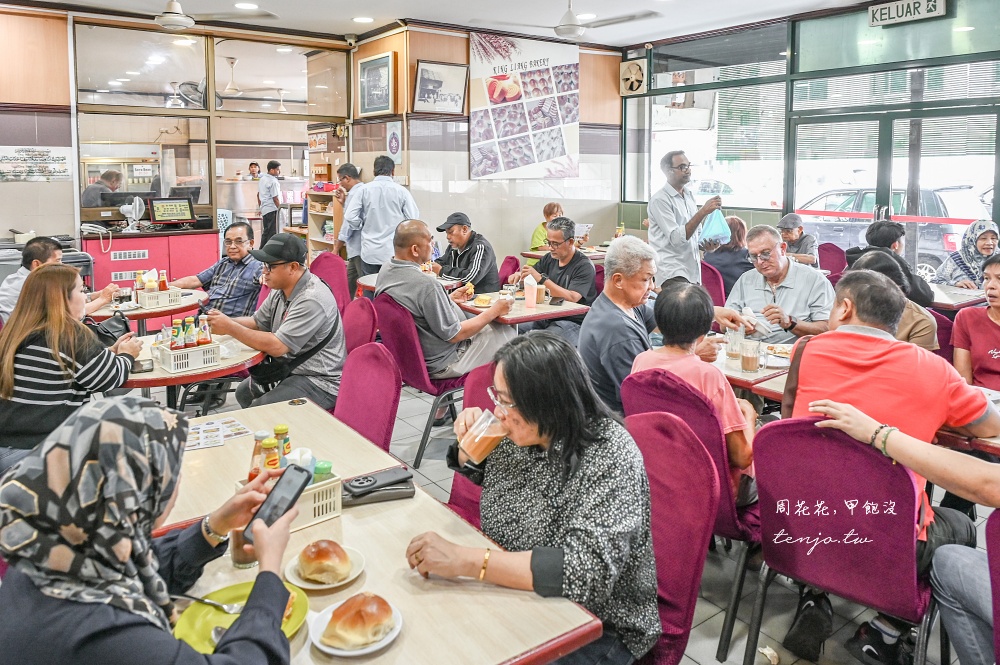 【瀛洲號】汶萊人從小吃到大超人氣早餐店！菜單推薦必點鴛鴦黃麵包、花生鴛鴦麵包