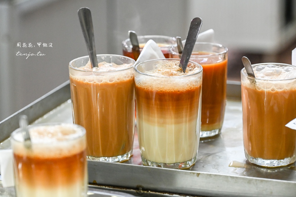 【瀛洲號】汶萊人從小吃到大超人氣早餐店！菜單推薦必點鴛鴦黃麵包、花生鴛鴦麵包