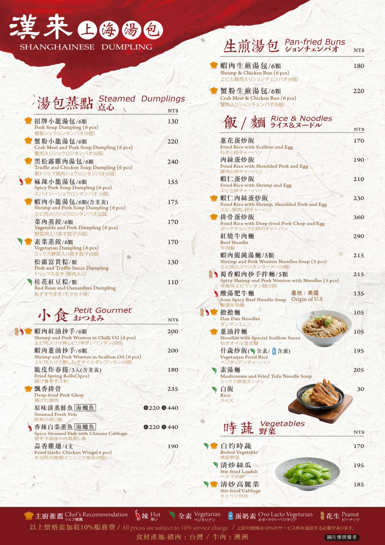 【Dream Plaza美食】漢來上海湯包 年賣百萬顆完美18摺小籠包！菜單推薦必點排骨蛋炒飯