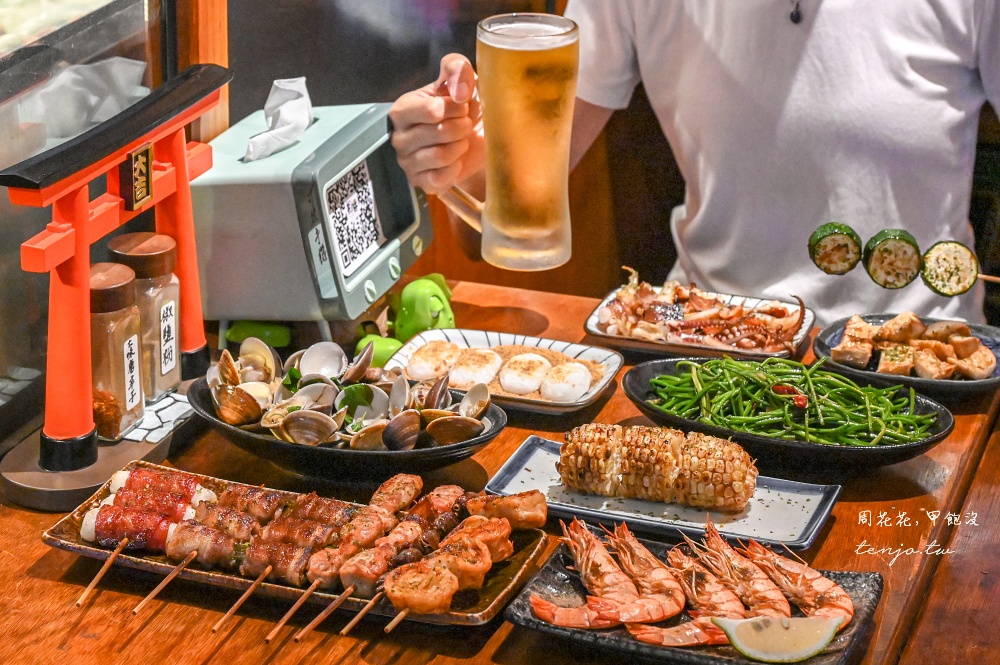 【三重居酒屋】相伴·アルコール串燒屋 平價串燒只要30元起！生啤清酒二小時喝到飽399元
