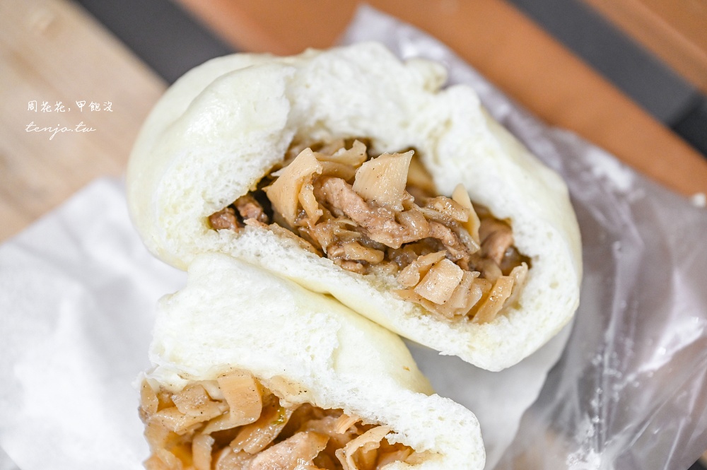 【台大公館美食】大山東餅舖 水源市場傳承三代手工烤包子饅頭！蔥肉包蟹殼黃好吃推薦