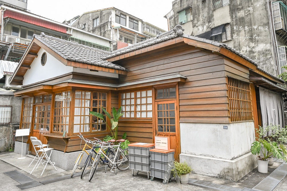 【萬華龍山寺咖啡店推薦】tokyobike Cafe 隱身新富町文化市場內的日式老宅單車咖啡廳