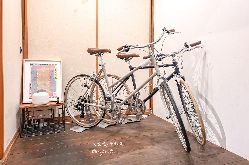 【萬華龍山寺咖啡店推薦】tokyobike Cafe 隱身新富町文化市場內的日式老宅單車咖啡廳
