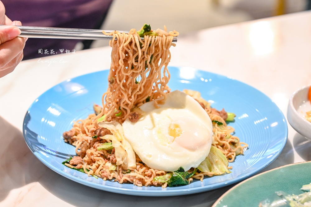 【松江南京美食】雞泰炒 超人氣老麵攤隱藏版料理專賣店！全天候營業用餐環境更寬敞舒適