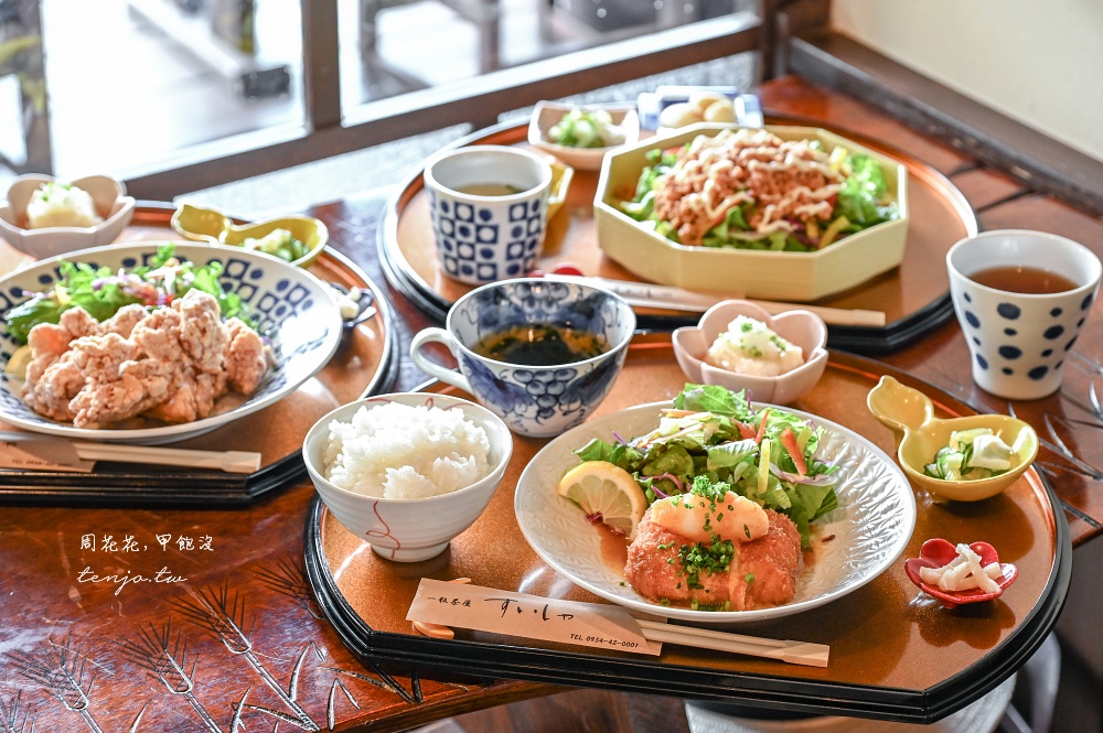 【佐賀美食】一粒茶屋suisha 嬉野溫泉美食推薦！在地百年米店直營餐廳手工精米香Ｑ好吃 @周花花，甲飽沒