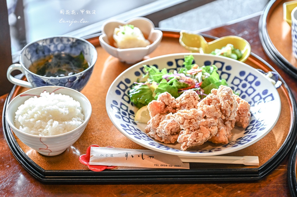 【佐賀美食】一粒茶屋suisha 嬉野溫泉美食推薦！在地百年米店直營餐廳手工精米香Ｑ好吃