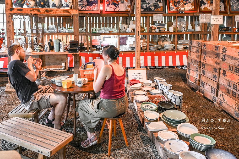 【佐賀景點推薦】幸樂窯 有田燒倉庫尋寶體驗！6,600円裝到飽上萬件精美陶瓷器皿隨你選