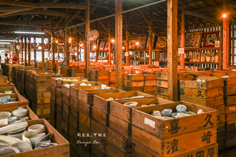 【佐賀景點推薦】幸樂窯 有田燒倉庫尋寶體驗！6,600円裝到飽上萬件精美陶瓷器皿隨你選