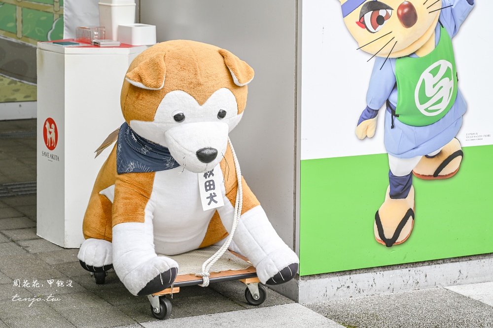 【秋田景點推薦】Akita Dog Station 週末限定秋田犬見面會！還可買到各式秋田犬周邊產品