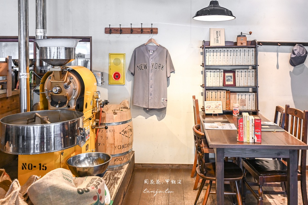 【秋田美食咖啡】Café 赤居文庫 充滿文學書籍的秋田咖啡店推薦！早餐菜單點飲料送吐司