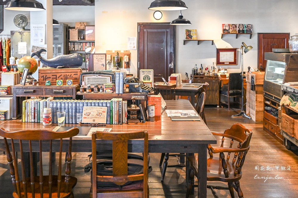 【秋田美食咖啡】Café 赤居文庫 充滿文學書籍的秋田咖啡店推薦！早餐菜單點飲料送吐司