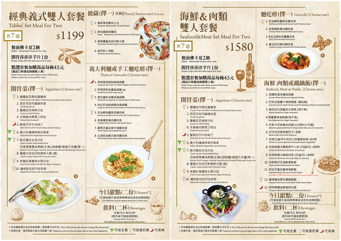【彰化員林美食推薦】關於餐桌About Tables 超美歐風餐桌義式餐廳！義大利麵平價又好吃