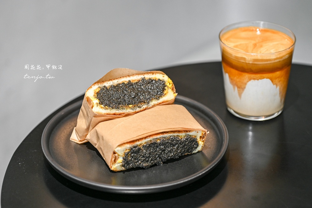 【台電大樓咖啡店】Coffee loopy 超爆餡松露起司嫩蛋三明治！平價咖啡廳推薦近台大公館 @周花花，甲飽沒