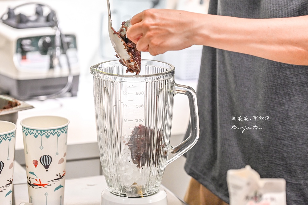 【向日葵手工粉圓】超強花蓮飲料店推薦！極濃郁紅豆沙/綠豆沙牛奶，真材實料喝過就愛上