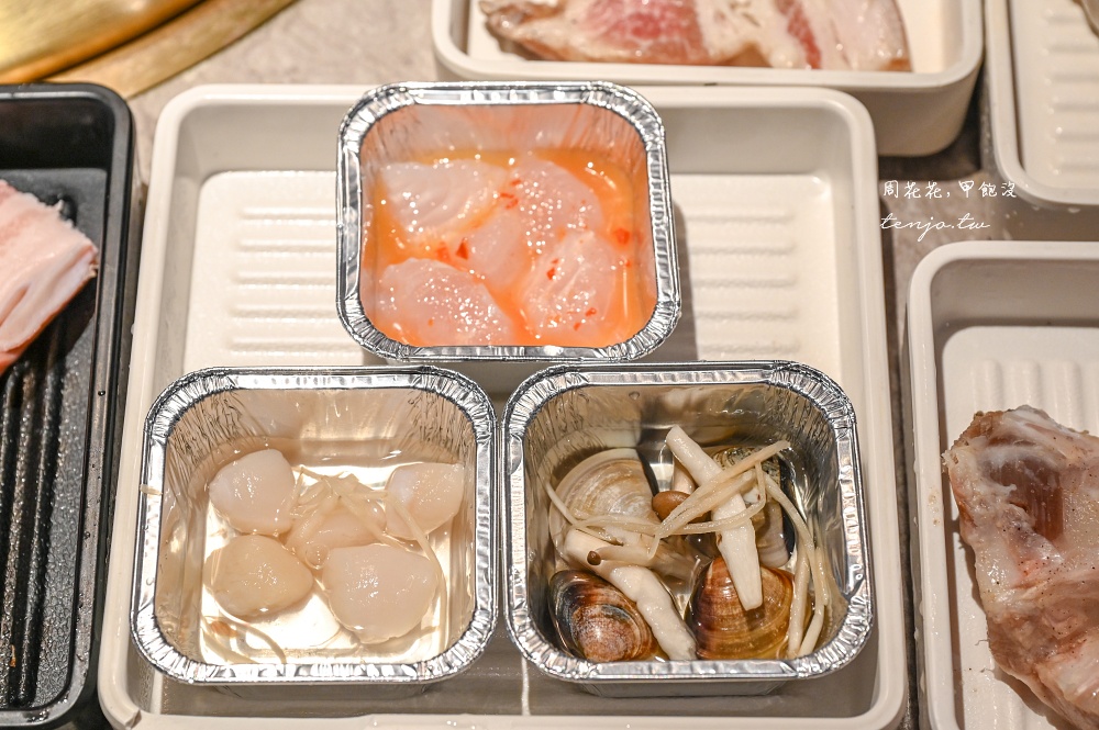 【桃園中壢燒烤吃到飽】饗燒肉亭 桌邊現切和牛牛排吃到飽免800元！自助吧豐盛CP值高