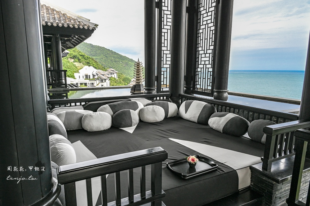 【峴港洲際陽光半島度假酒店】亞洲最美此生必住飯店！度假村搭私人纜車移動超美超浮誇