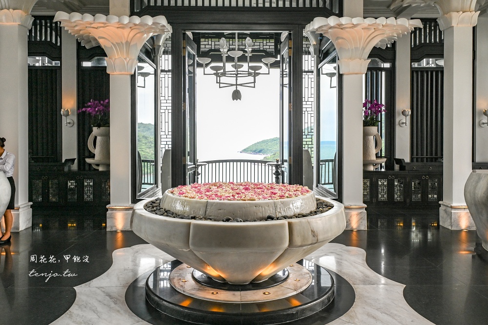 【峴港洲際陽光半島度假酒店】亞洲最美此生必住飯店！度假村搭私人纜車移動超美超浮誇