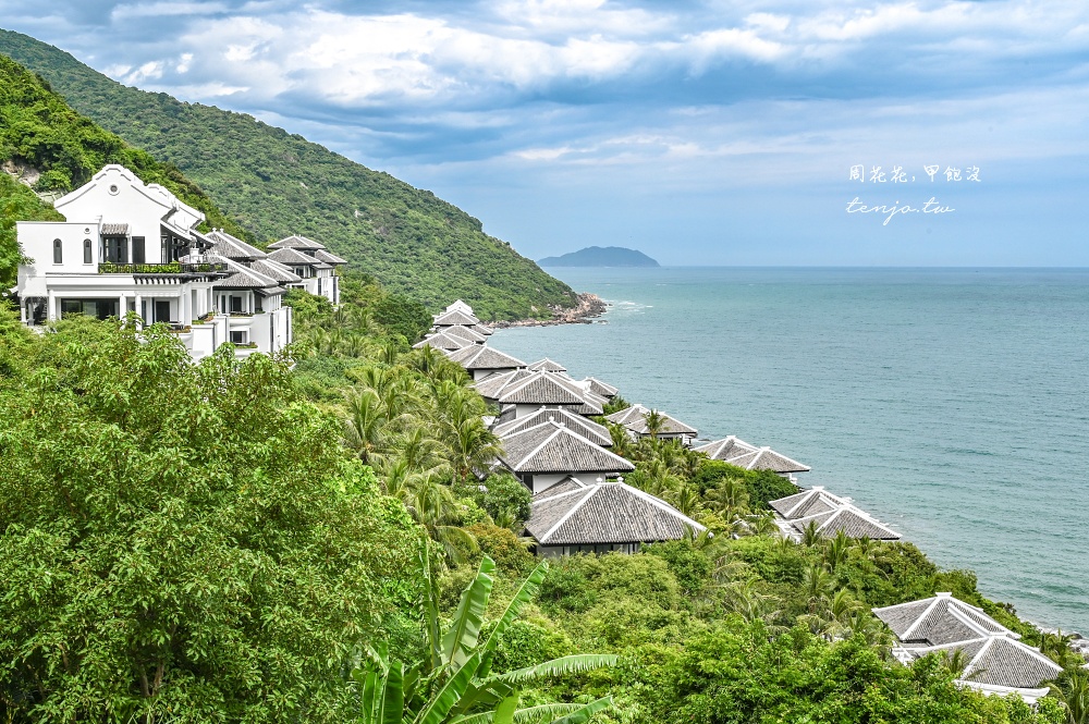 【峴港洲際陽光半島度假酒店】亞洲最美此生必住飯店！度假村搭私人纜車移動超美超浮誇