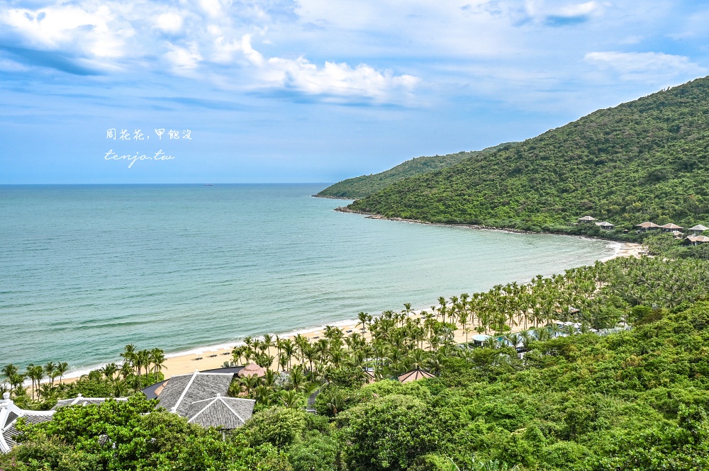 【峴港洲際陽光半島度假酒店】亞洲最美此生必住飯店！度假村搭私人纜車移動超美超浮誇
