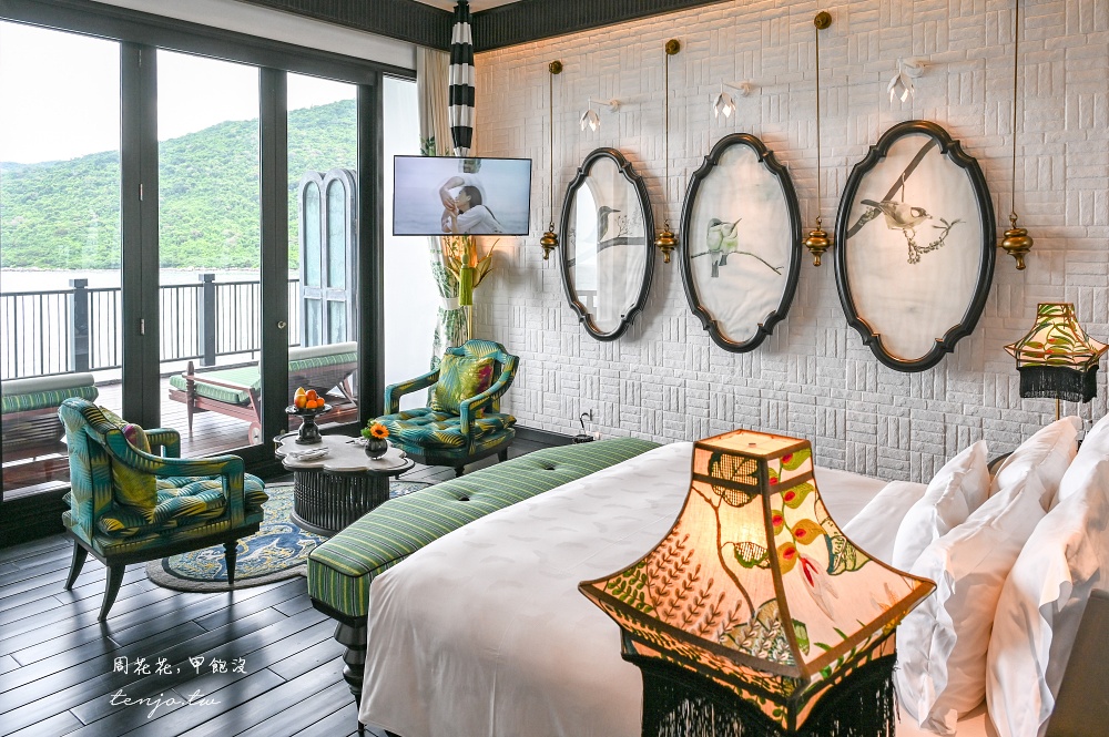 【峴港洲際陽光半島度假酒店】亞洲最美此生必住飯店！度假村搭私人纜車移動超美超浮誇