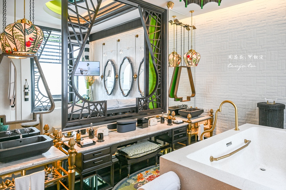 【峴港洲際陽光半島度假酒店】亞洲最美此生必住飯店！度假村搭私人纜車移動超美超浮誇