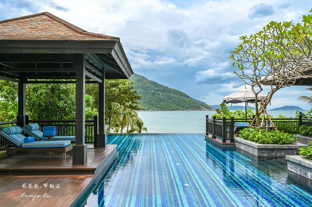 【峴港洲際陽光半島度假酒店】亞洲最美此生必住飯店！度假村搭私人纜車移動超美超浮誇