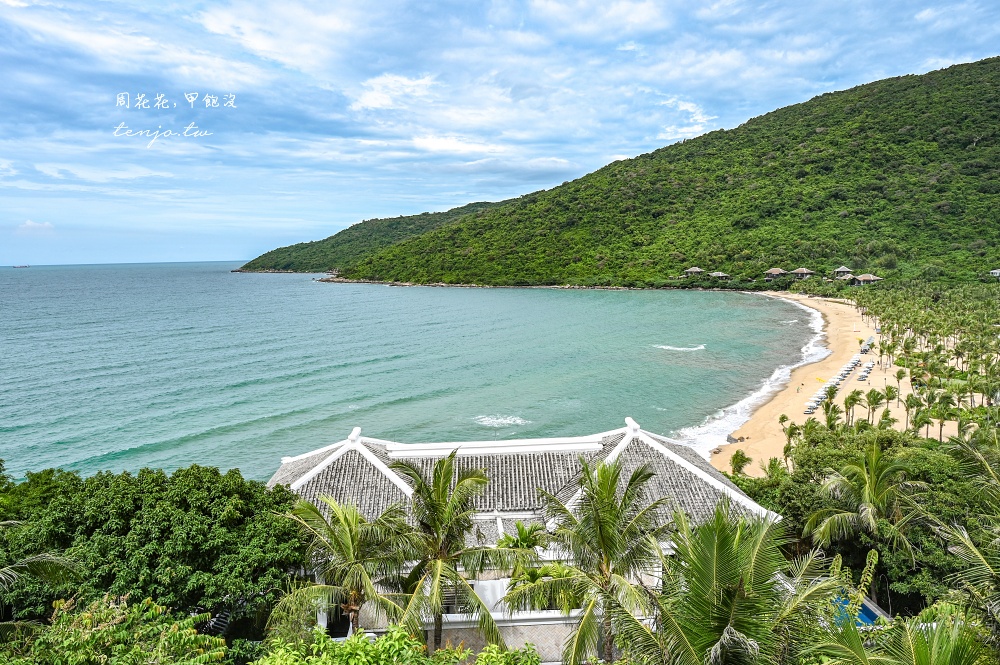【峴港洲際陽光半島度假酒店】亞洲最美此生必住飯店！度假村搭私人纜車移動超美超浮誇