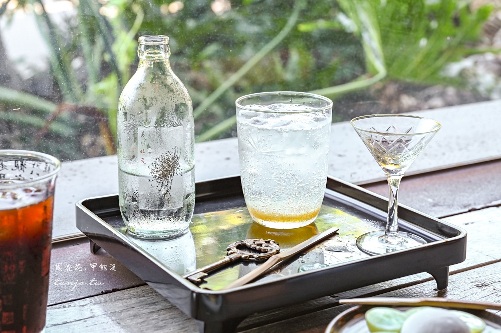 【台北秘境咖啡店】美好時光八里 隱身山腰間預約制咖啡廳！滿屋古物復古氛圍景觀可看海