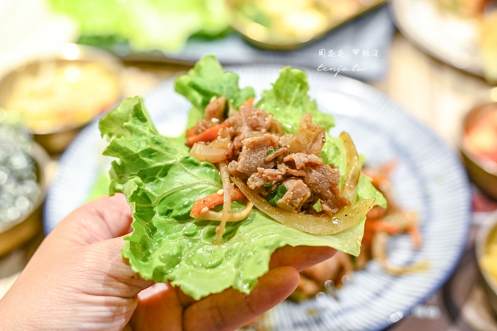【淡水美食推薦】金亨殿韓國料理淡大店 菜單必點超厚海鮮煎餅！小菜吃到飽CP值高又好吃