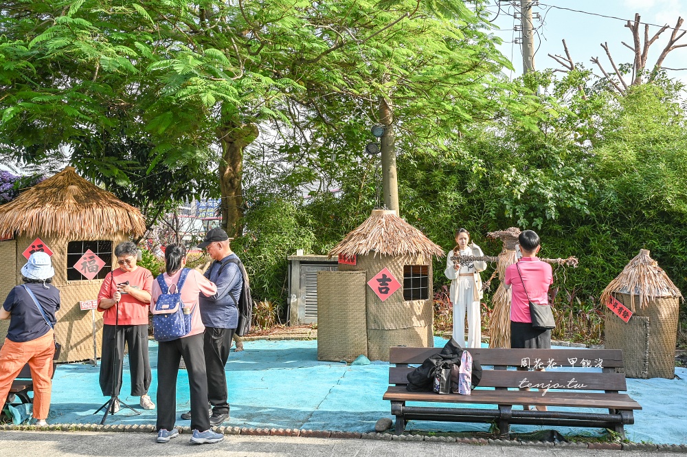 【新北景點】泰山楓樹河濱公園蒜香藤 200公尺紫色花海盛開中！花期僅一週快來賞花拍照