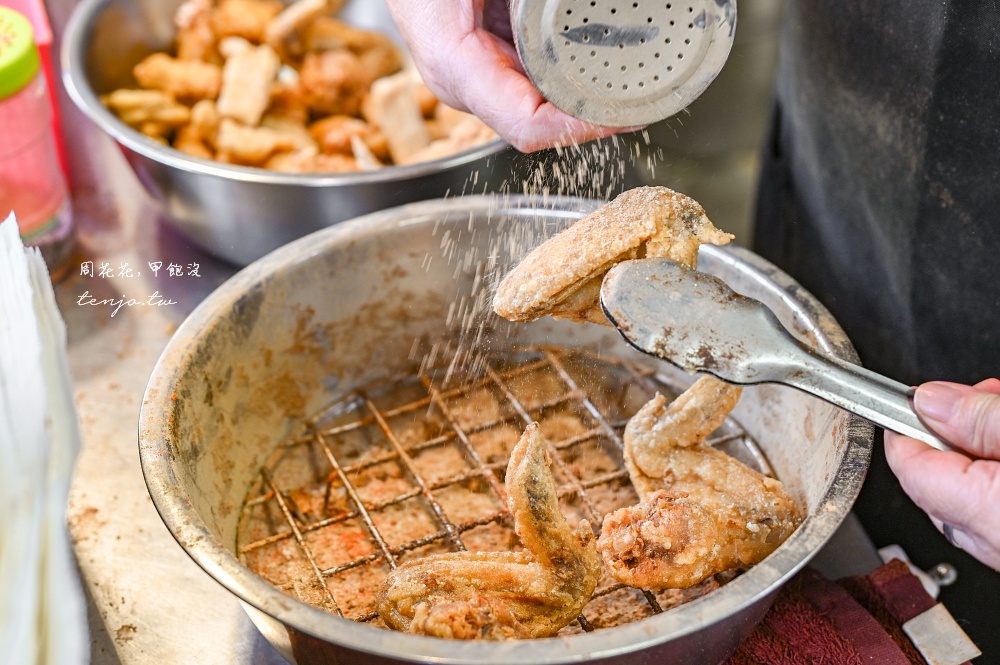 【北投石牌美食】陳季炸雞總店 在地超人氣排隊炸雞店！五支雞翅只要110元便宜好吃大推薦