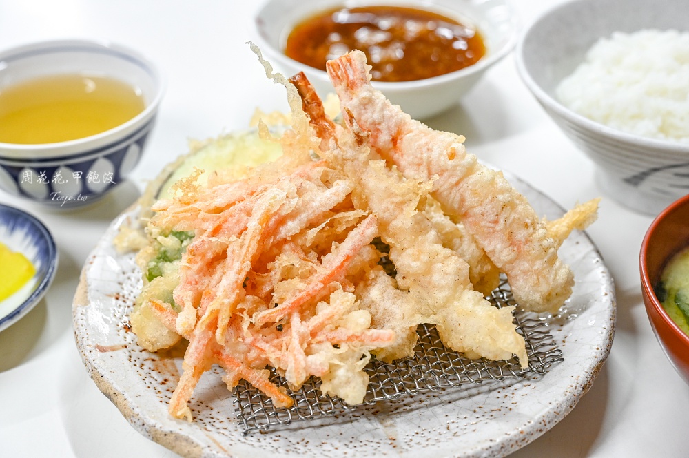 【北九州美食推薦】平價天婦羅定食 Fujishima 台幣150元就能吃到定食套餐，近JR小倉車站