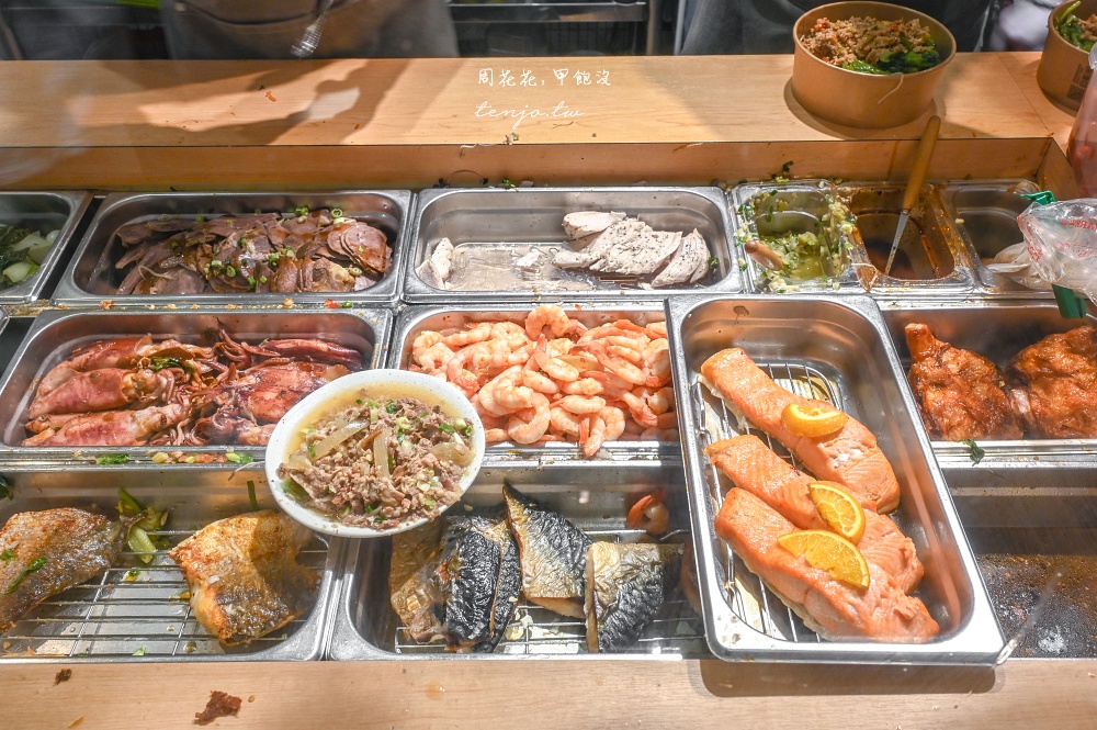 【雙連美食推薦】金沐子健康餐盒 超人氣排隊台北健康便當店！可以自己選菜份量多CP值高