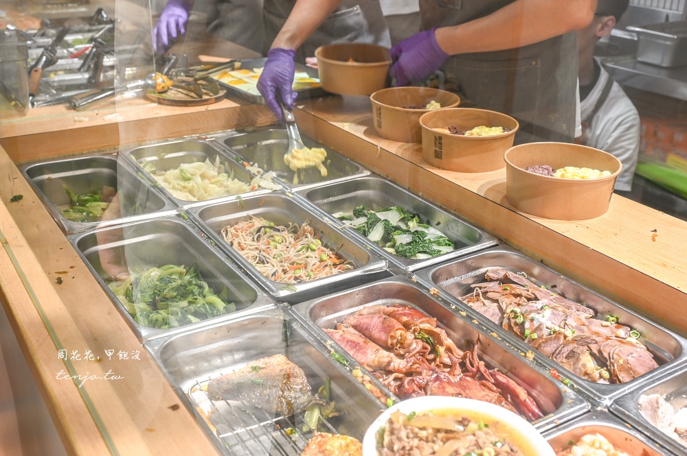 【雙連美食推薦】金沐子健康餐盒 超人氣排隊台北健康便當店！可以自己選菜份量多CP值高