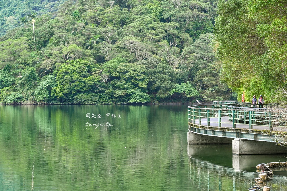 【宜蘭礁溪景觀咖啡廳】Herbelle Tea 湖畔茶屋 龍潭湖畔超美玻璃屋咖啡廳！低消只要80元