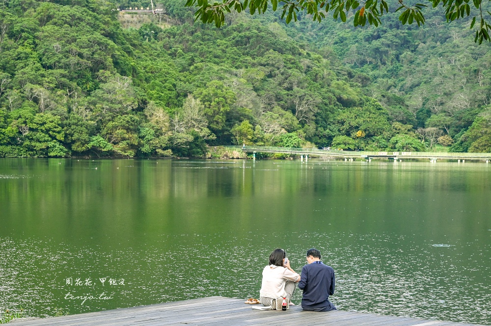 【宜蘭礁溪景觀咖啡廳】Herbelle Tea 湖畔茶屋 龍潭湖畔超美玻璃屋咖啡廳！低消只要80元