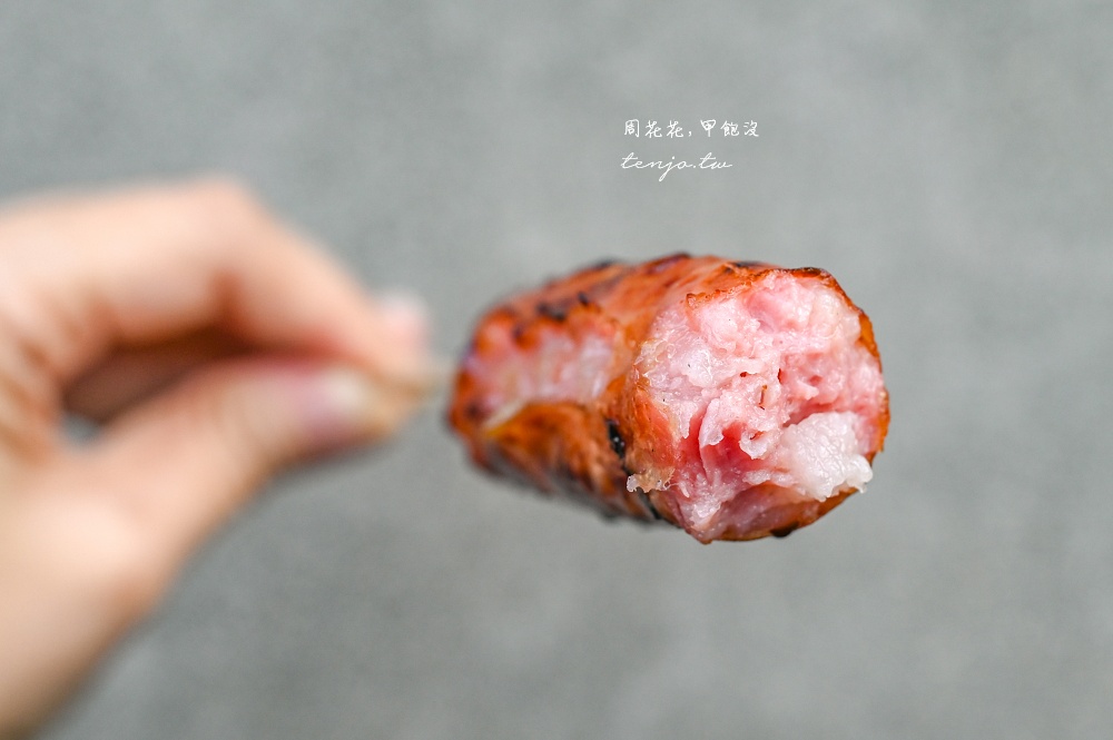 【宜蘭礁溪美食推薦】玉田炭烤香腸 30年老店三支香腸100元！人氣排隊店建議先電話預訂