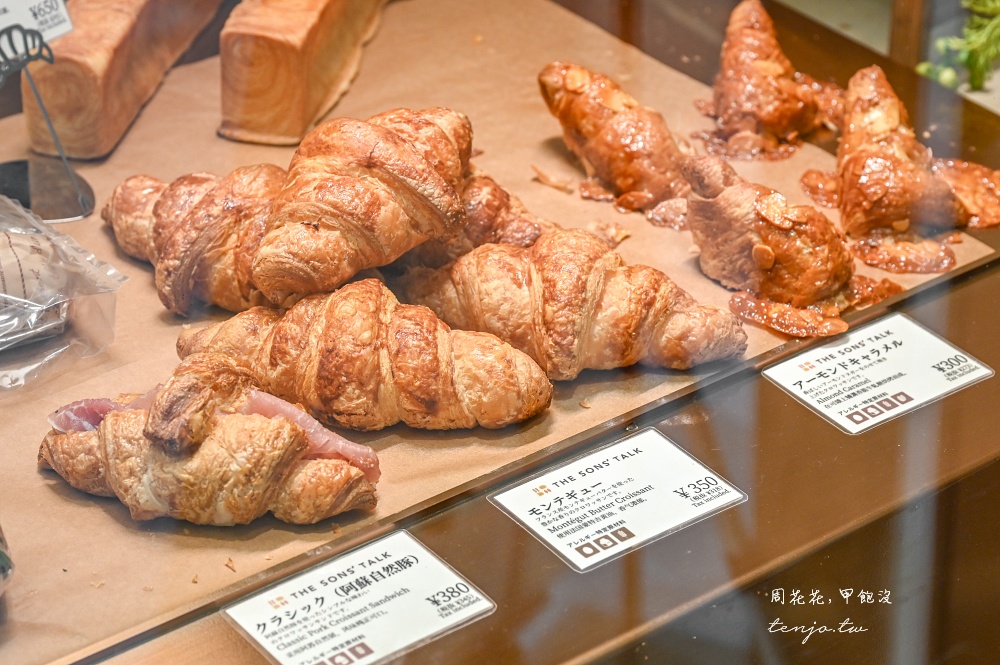 【熊本車站美食】THE SONS’ TALK (サンズトーク) 生甜甜圈可頌麵包都好吃！下午茶推薦