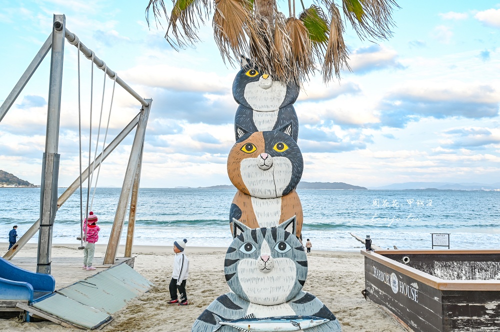 【福岡免費景點】糸島椰子樹鞦韆Palm Tree Swing 免門票好玩好拍照推薦！IG打卡必來