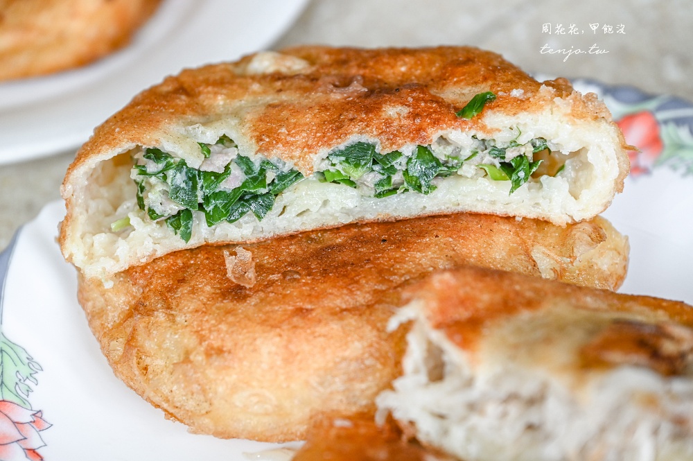 【松江南京美食】阿源煎餅 四平街一江街美食推薦！巨無霸煎餅內餡飽滿CP值高下午茶點心