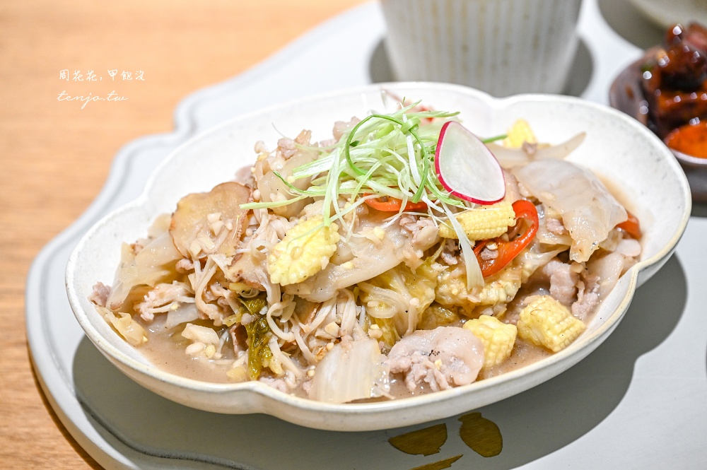 【桃園青埔美食】皿皿新中式定食料理 高質感青埔餐廳推薦！餐點好吃又精緻景觀座位超美