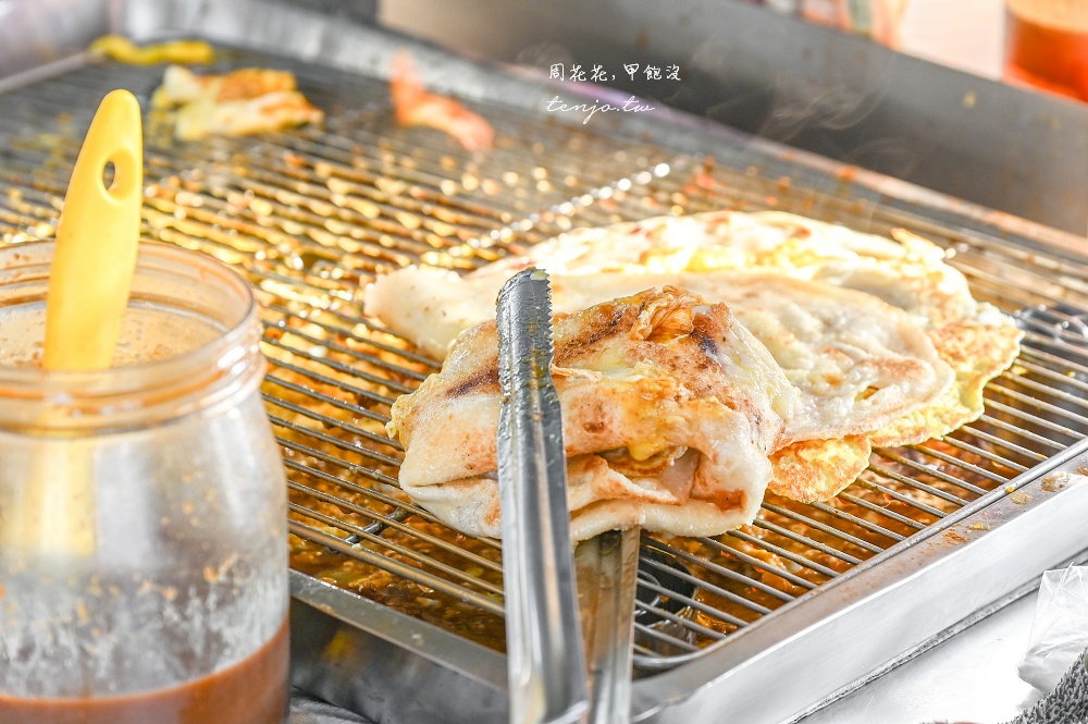 【桃園美食小吃】大園報紙蛋餅 手工現桿香Ｑ蛋餅！大園早餐下午茶點心桃園機場蛋餅推薦