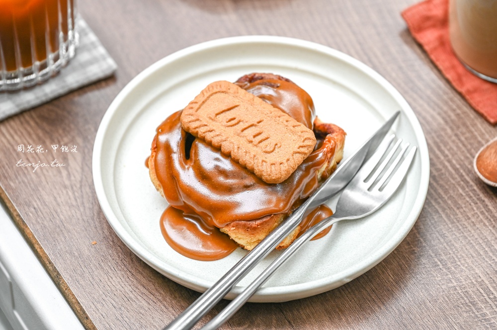 【士林咖啡店】Chüan Chuan Coffee 捲捲咖啡 超好吃肉桂捲巴斯克推薦！戚風蛋糕也厲害