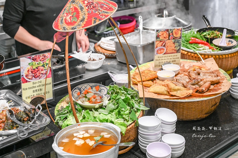 【越南美食推薦】河內+下龍灣美食地圖！米其林推薦餐廳/越式料理海鮮吃到飽/網美咖啡店