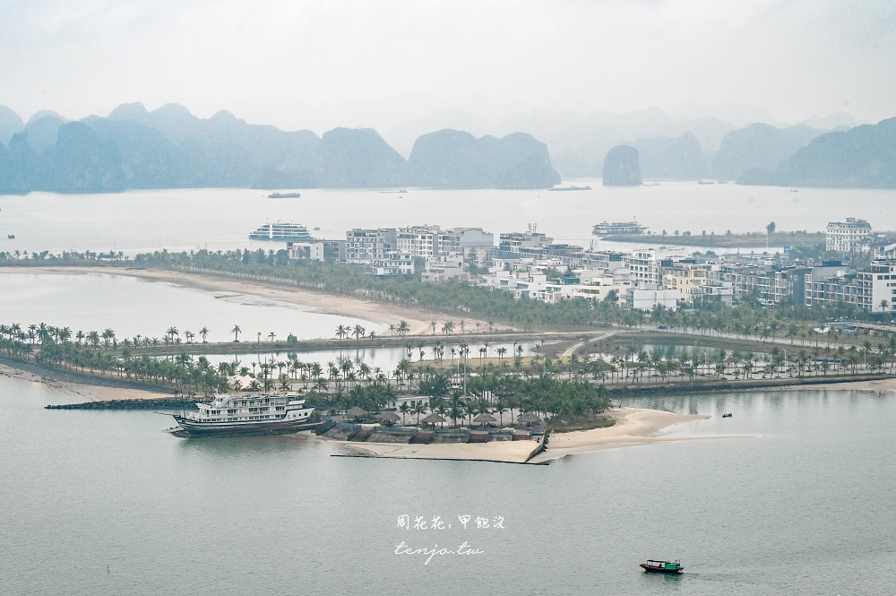 【越南北越景點】下龍灣熱氣球 100米高空欣賞海上桂林之美！黃昏夕陽搭乘景色浪漫動人