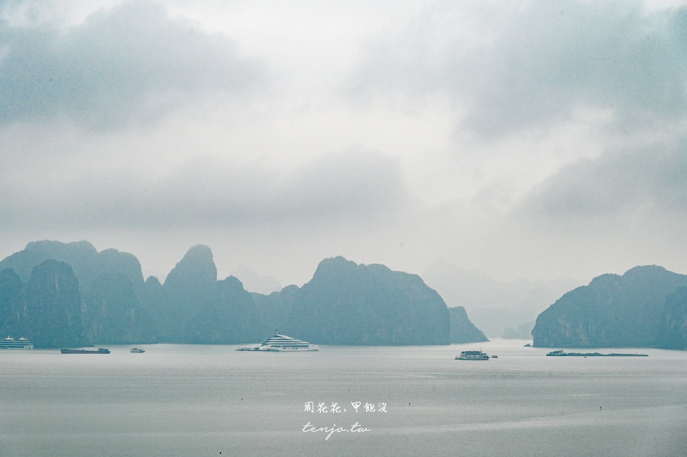 【越南北越景點】下龍灣熱氣球 100米高空欣賞海上桂林之美！黃昏夕陽搭乘景色浪漫動人