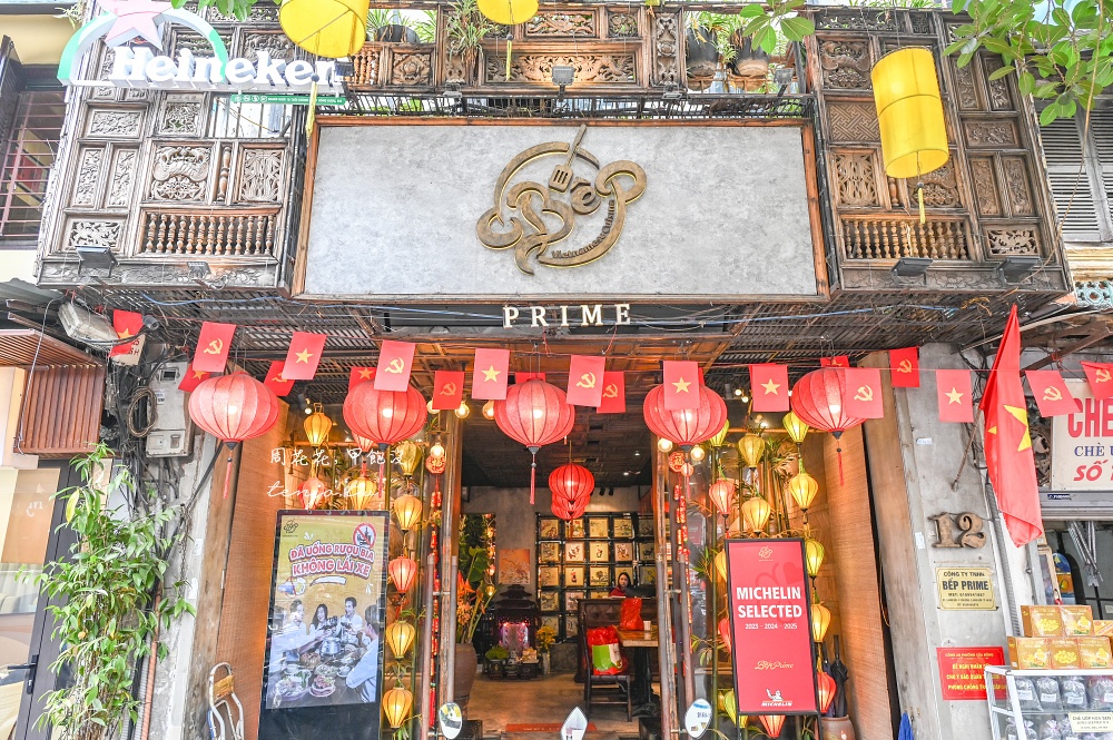 【越南美食推薦】河內+下龍灣美食地圖！米其林推薦餐廳/越式料理海鮮吃到飽/網美咖啡店