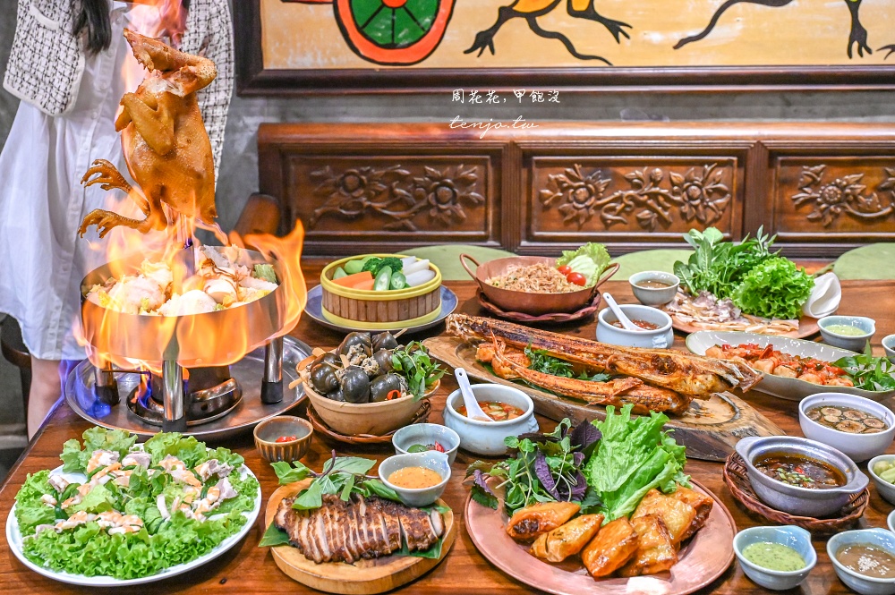 【越南美食推薦】河內+下龍灣美食地圖！米其林推薦餐廳/越式料理海鮮吃到飽/網美咖啡店